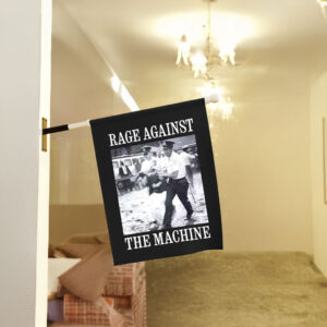 Rage Against The Machine, Bernie Sanders,Fight Oligarchy Tour Flag