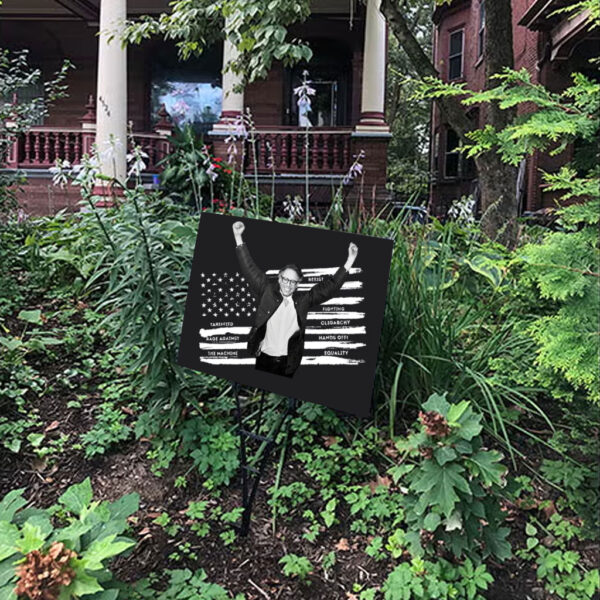 Tariffied, Hands Off Bernie Sanders 2025 Yard Sign