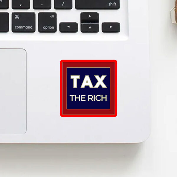 Tax the Rich, Oligarchy 2025 Sticker, Car Magnet