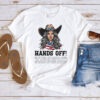 Trendy Political Hands Off Protest 2025 T-Shirt