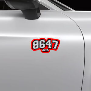 86 47 Anti Trump - Not My President 2025 Sticker, Car Magnet