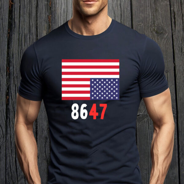 8647 America Flag 2025 T-Shirt