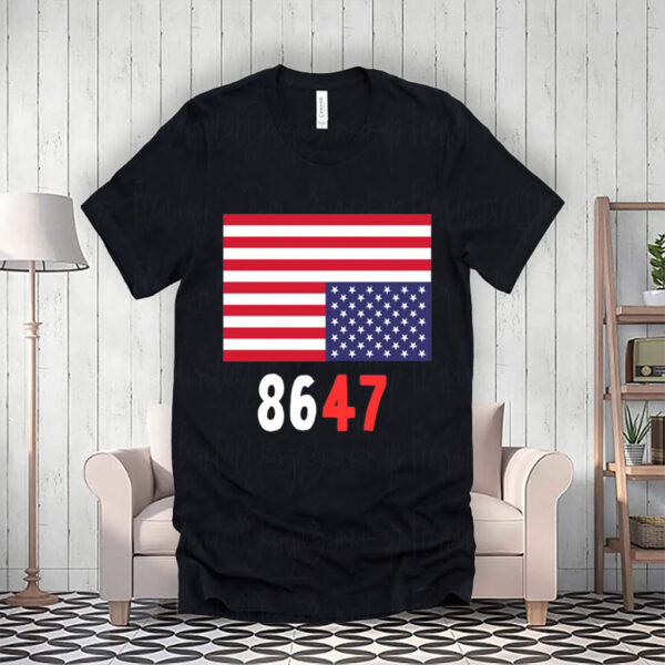 8647 America Flag 2025 T-Shirt
