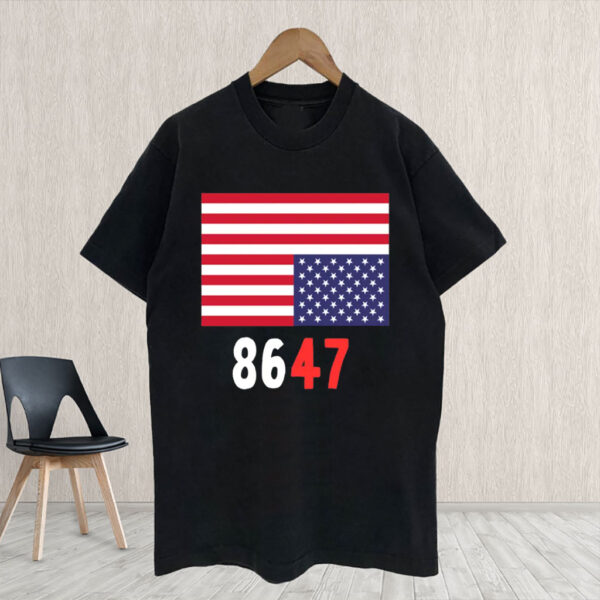 8647 America Flag 2025 T-Shirt