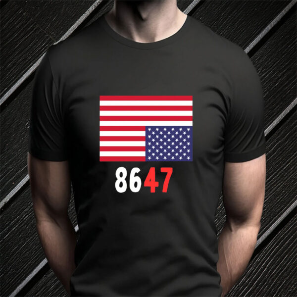 8647 America Flag 2025 T-Shirt