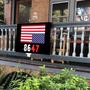 8647 America Flag 2025 Yard Sign