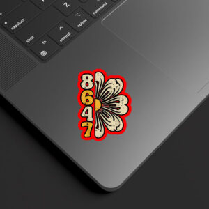 8647 Anti Trump, Anti Republican Fascism 2025 Sticker, Car Magnet