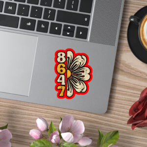 8647 Anti Trump, Anti Republican Fascism 2025 Sticker, Car Magnet