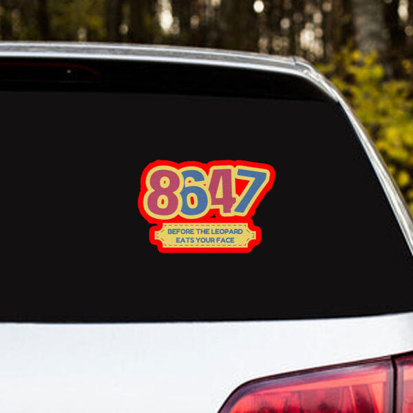 8647 Circus It’s a cult Anti Maga Sticker, Car Magnet