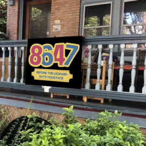 8647 Circus It’s a cult Anti Maga Yard Sign