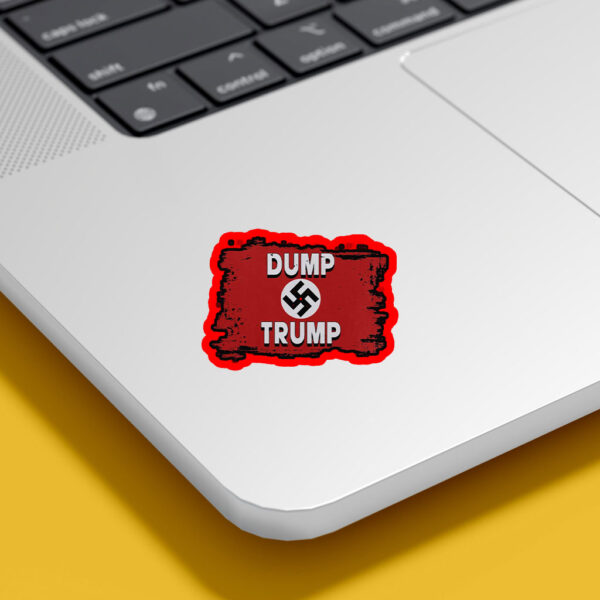 8647 Dump Trump Fascism Sticker, Car Magnet