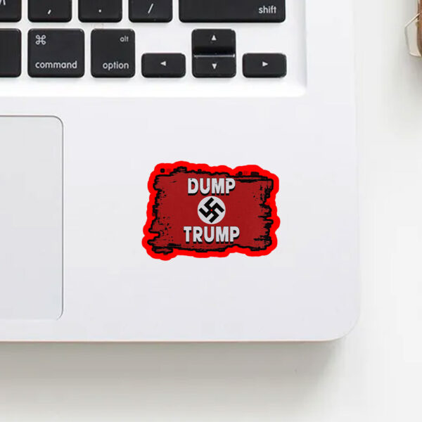 8647 Dump Trump Fascism Sticker, Car Magnet