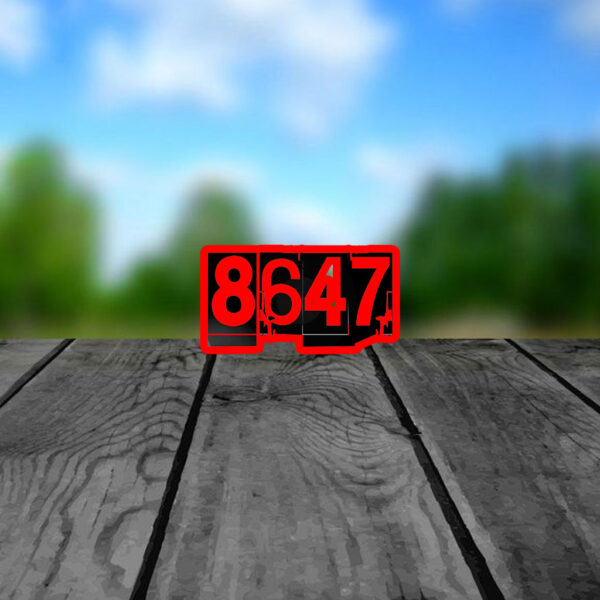 8647 Dump Trump, Resist 2025 Sticker, Car Magnet
