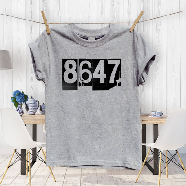 8647 Dump Trump, Resist 2025 T-Shirt