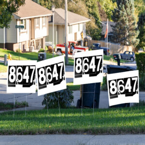 8647 Dump Trump, Resist 2025 Yard Sign