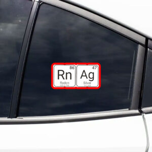 8647 Periodic Table Element, Anti Trump Sticker, Car Magnet