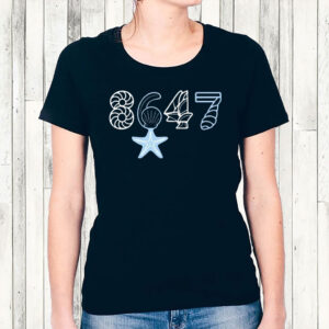 8647 starfish seashells anti Trump T-Shirt