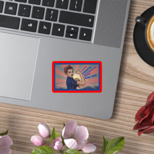 AOC disrespectful men quote 2025 Sticker, Car Magnet