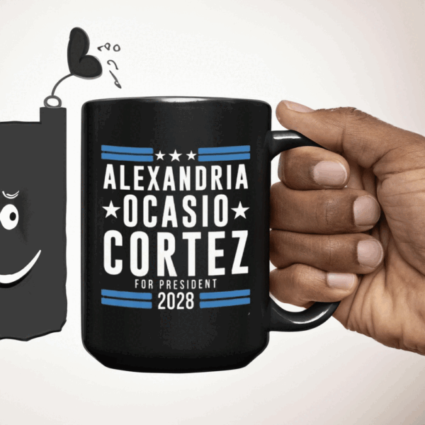 Alexandria Ocasio Cortez 2028 - Aoc for President Mug