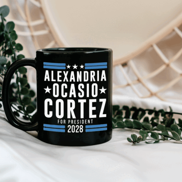 Alexandria Ocasio Cortez 2028 - Aoc for President Mug