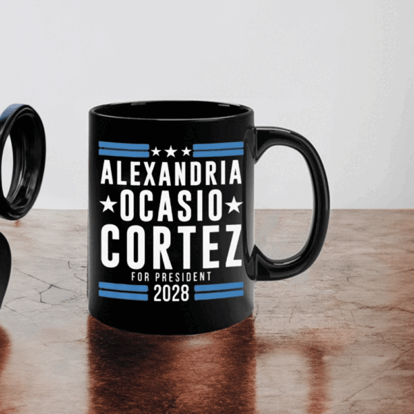 Alexandria Ocasio Cortez 2028 - Aoc for President Mug