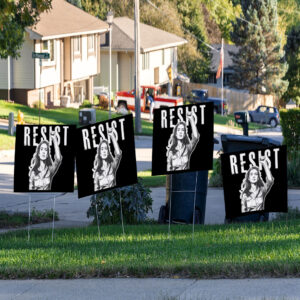 Alexandria Ocasio Cortez Resist Yard Sign