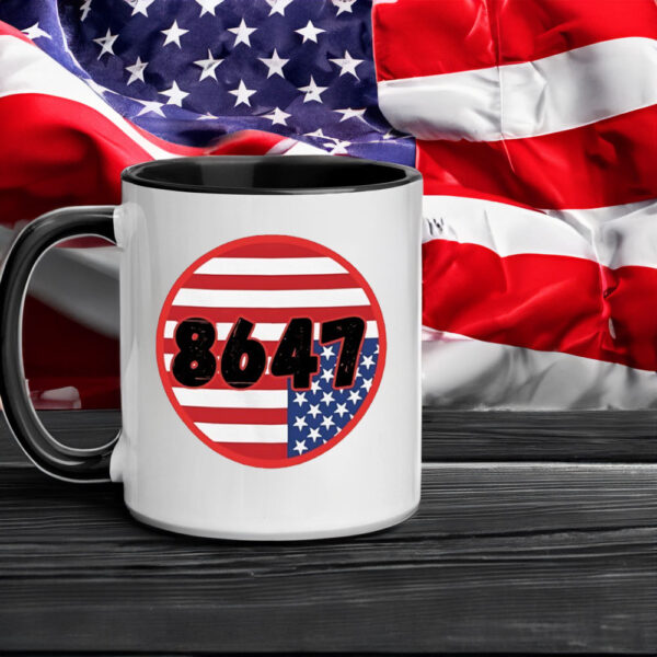 Anti-Trump 8647 flag Mug