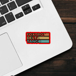 Anti-Trump Foxtrot Delta Tango Sticker, Car Magnets