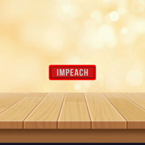 Anti Trump Impeach 45th President Sticker, Car Magnet