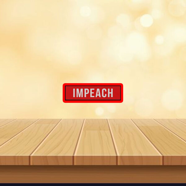 Anti Trump Impeach 45th President Sticker, Car Magnet