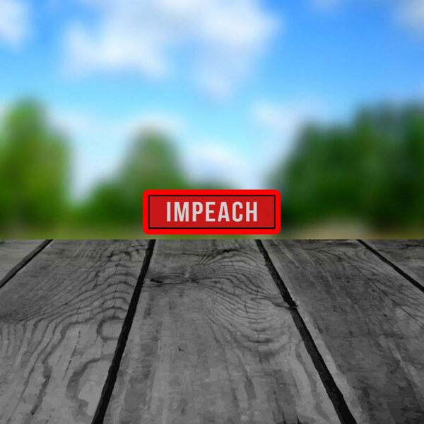 Anti Trump Impeach 45th President Sticker, Car Magnet
