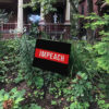 Anti Trump Impeach 45th President Yard Sign