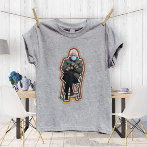 Anti Trump MAGA Fascism, Bernie Sanders Mittens Meme T-Shirt