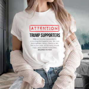 Anti Trump Presidency - Not Forgiving 2025 T-Shirt