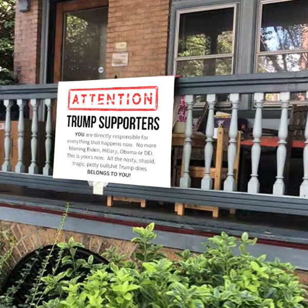 Anti Trump Presidency - Not Forgiving 2025 Yard Sign