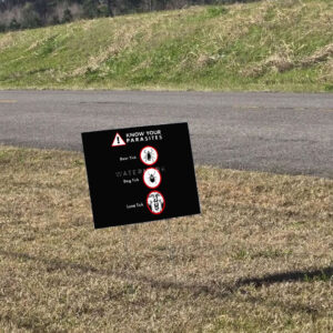 Anti-Trump Shirt Different Kinds of Tick on Yard Sign