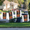 Bernie Fight Oligarchy, Bernie Sanders Activism Resist Yard Sign
