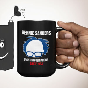 Bernie Fight the Oligarchy - Bernie Sanders Activism Resist 2025 Mug