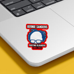 Bernie Fight the Oligarchy - Bernie Sanders Activism Resist 2025 Sticker, Car Magnet