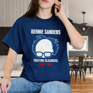 Bernie Fight the Oligarchy - Bernie Sanders Activism Resist 2025 T-Shirt