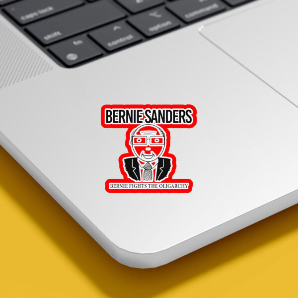 Bernie Sanders, Bernie Fights the Oligarchy Sticker, Car Magnet