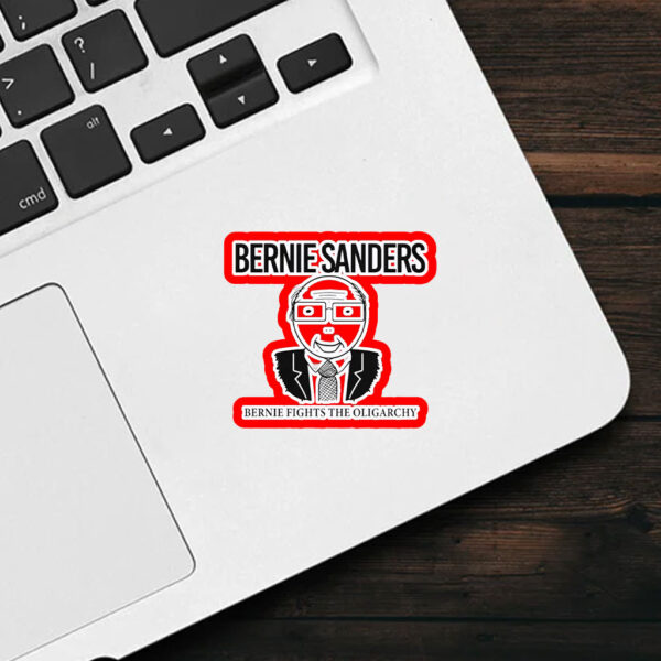 Bernie Sanders, Bernie Fights the Oligarchy Sticker, Car Magnet