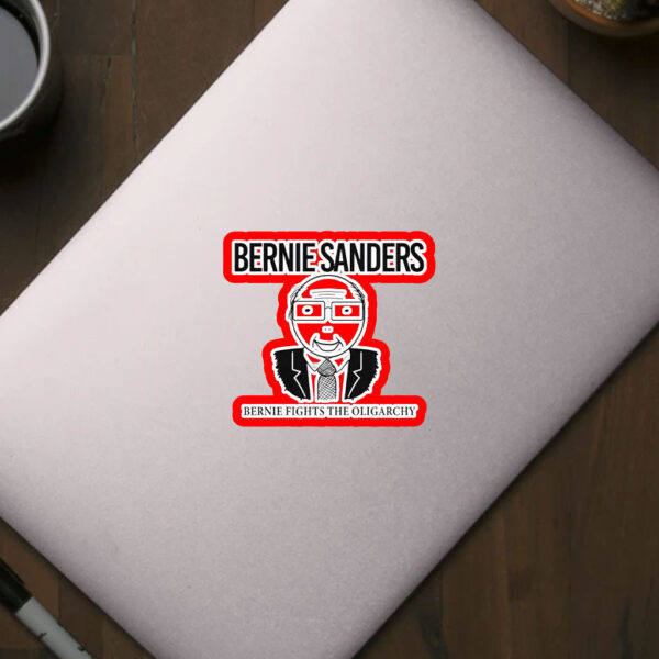 Bernie Sanders, Bernie Fights the Oligarchy Sticker, Car Magnet