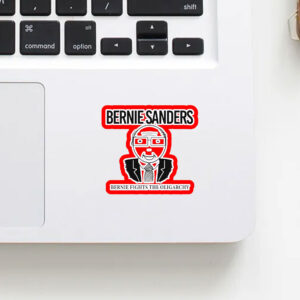 Bernie Sanders, Bernie Fights the Oligarchy Sticker, Car Magnet