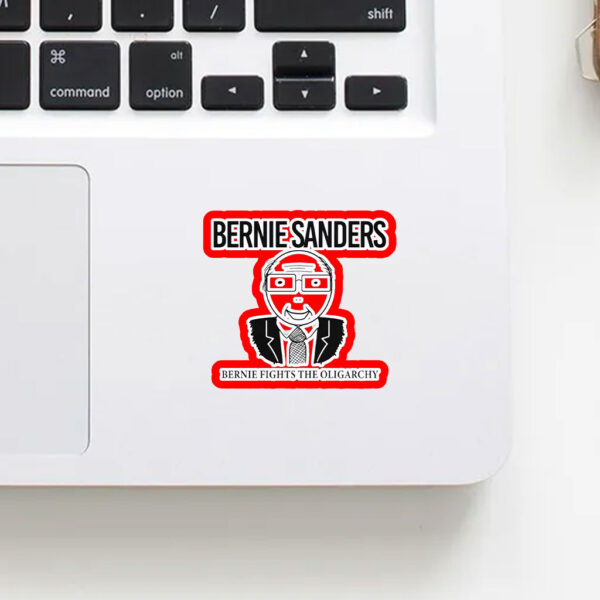 Bernie Sanders, Bernie Fights the Oligarchy Sticker, Car Magnet