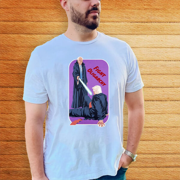 Bernie Sanders, Fight Oligarchy 2025 T-Shirt