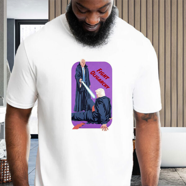 Bernie Sanders, Fight Oligarchy 2025 T-Shirt