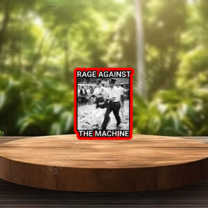Bernie Sanders, Rage Against The Machine, Fight Oligarchy Tour Sticker, Car Magnet