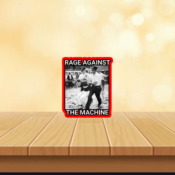 Bernie Sanders, Rage Against The Machine, Fight Oligarchy Tour Sticker, Car Magnet