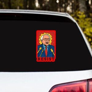 Bernie Sanders Resist, Bernie Mood 2025 Sticker, Car Magnets